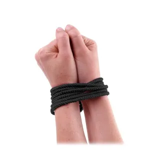 Mini-Seil, Schwarz von Fetish Fantasy Series