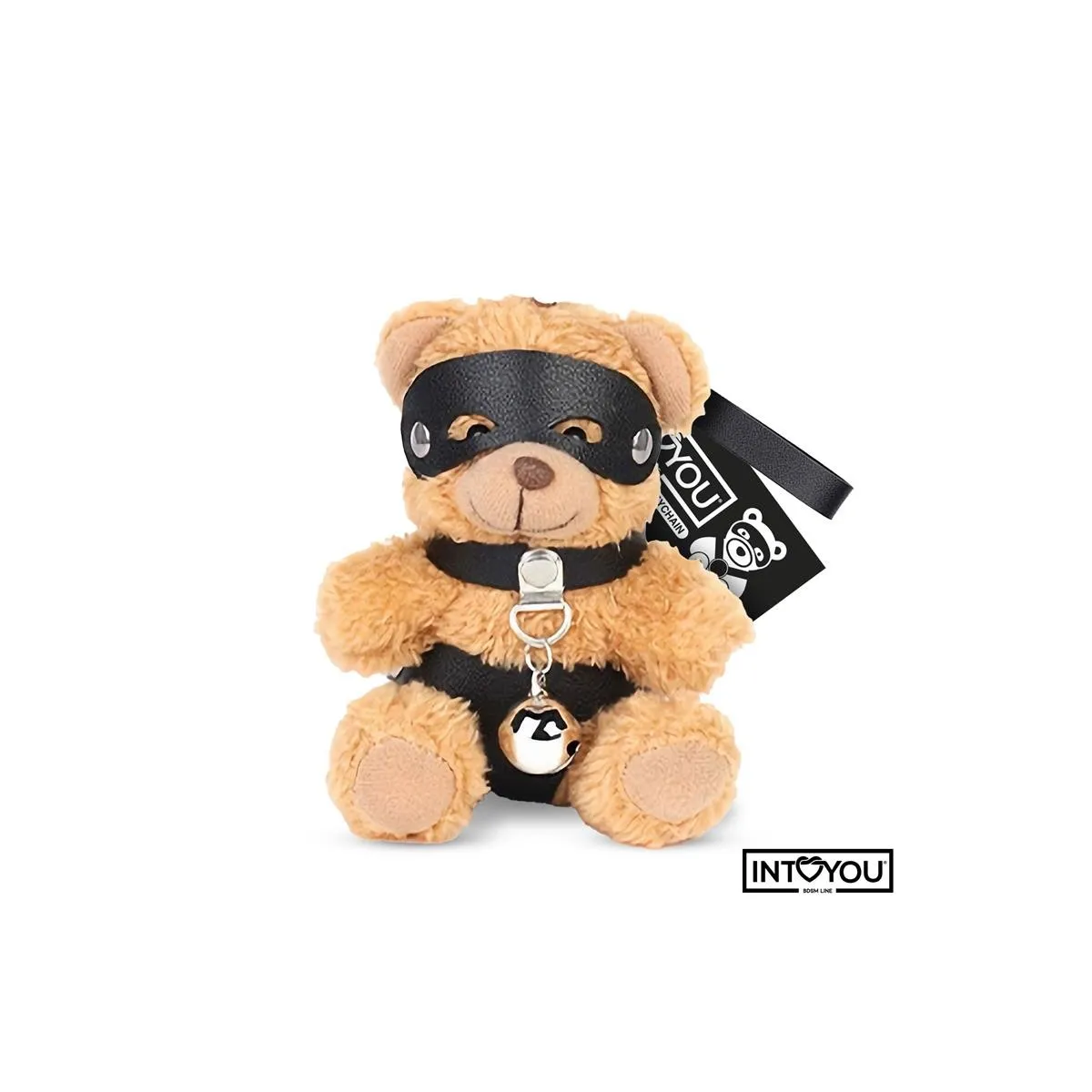 Mimi Schlüsselanhänger BDSM Teddybär mit Halsband und Glöckchen von Intoyou BDSM Line | Fesselliebe.de
