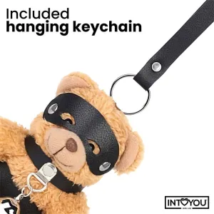 Mimi Schlüsselanhänger BDSM Teddybär mit Halsband und Glöckchen von Intoyou BDSM Line