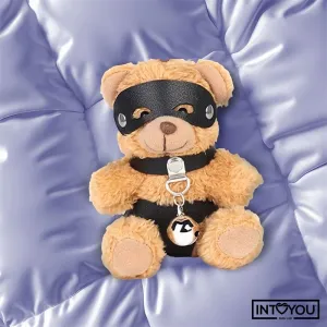 Mimi Schlüsselanhänger BDSM Teddybär mit Halsband und Glöckchen von Intoyou BDSM Line