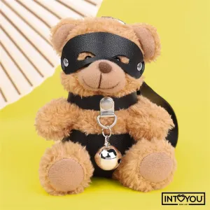 Mimi Schlüsselanhänger BDSM Teddybär mit Halsband und Glöckchen von Intoyou BDSM Line