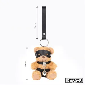 Mimi Schlüsselanhänger BDSM Teddybär mit Halsband und Glöckchen von Intoyou BDSM Line