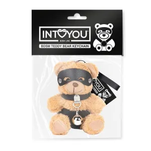 Mimi Schlüsselanhänger BDSM Teddybär mit Halsband und Glöckchen von Intoyou BDSM Line