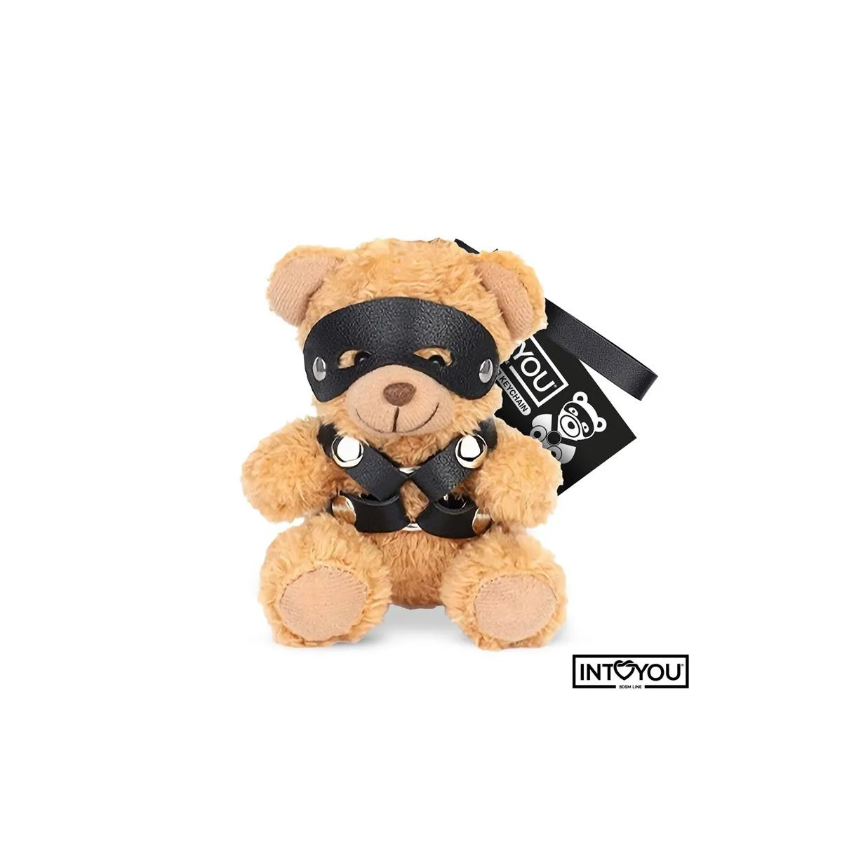 Bearly Schlüsselanhänger BDSM Teddybär mit Brustgeschirr von Intoyou BDSM Line | Fesselliebe.de