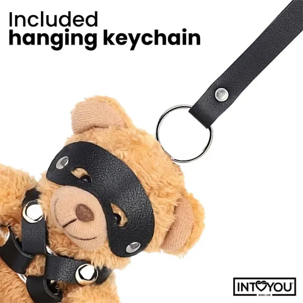 Bearly Schlüsselanhänger BDSM Teddybär mit Brustgeschirr von Intoyou BDSM Line | Fesselliebe.de
