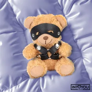 Bearly Schlüsselanhänger BDSM Teddybär mit Brustgeschirr von Intoyou BDSM Line