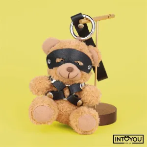 Bearly Schlüsselanhänger BDSM Teddybär mit Brustgeschirr von Intoyou BDSM Line