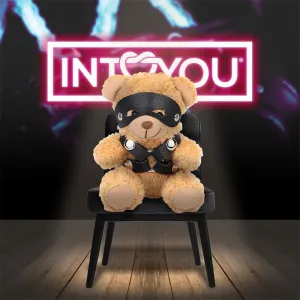 Bearly Schlüsselanhänger BDSM Teddybär mit Brustgeschirr von Intoyou BDSM Line