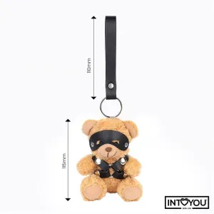Bearly Schlüsselanhänger BDSM Teddybär mit Brustgeschirr von Intoyou BDSM Line