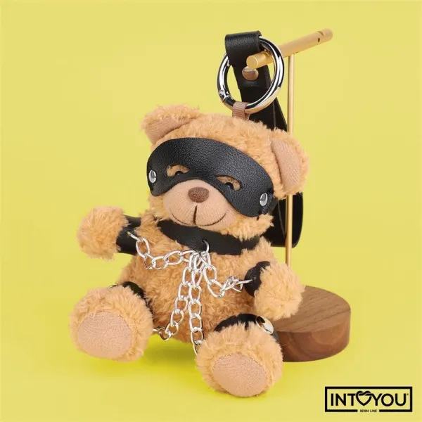 Bubu Schlüsselanhänger BDSM Teddybär mit Ketten von Intoyou BDSM Line | Fesselliebe.de