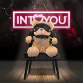 Bubu Schlüsselanhänger BDSM Teddybär mit Ketten von Intoyou BDSM Line