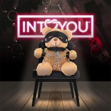 Bubu Schlüsselanhänger BDSM Teddybär mit Ketten von Intoyou BDSM Line | Fesselliebe.de