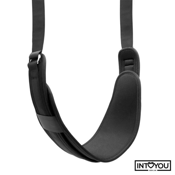Verstellbare Türschaukel mit Beinstützen und Sitzfläche von Intoyou BDSM Line | Fesselliebe.de