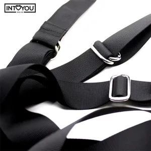 Verstellbare Türschaukel mit Beinstützen und Sitzfläche von Intoyou BDSM Line