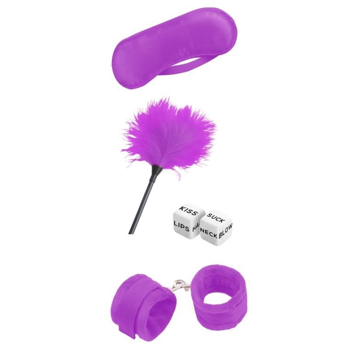 Bondage-Set für Anfänger 4-Teilig Lila von Intoyou BDSM Line | Fesselliebe.de