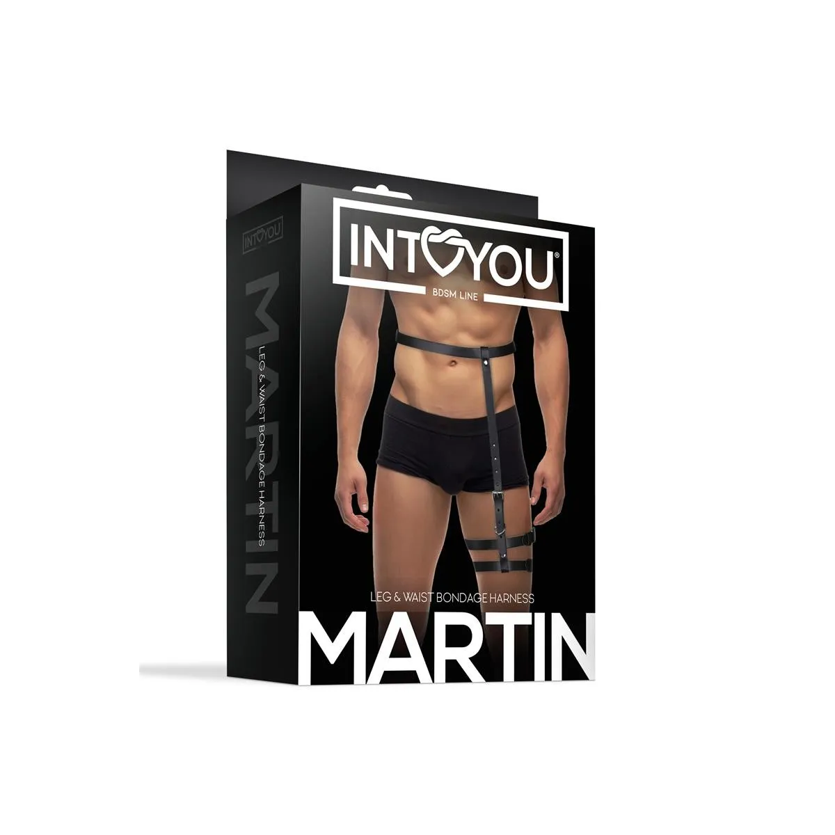 Martin Bein- und Taillen-Bondage-Gurtzeug von Intoyou BDSM Line | Fesselliebe.de