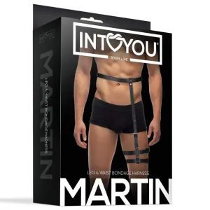 Martin Bein- und Taillen-Bondage-Gurtzeug von Intoyou BDSM Line