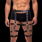 Fabian Bein- und Taillen-Bondage-Gurtzeug, Verstellbar von Intoyou BDSM Line | Fesselliebe.de