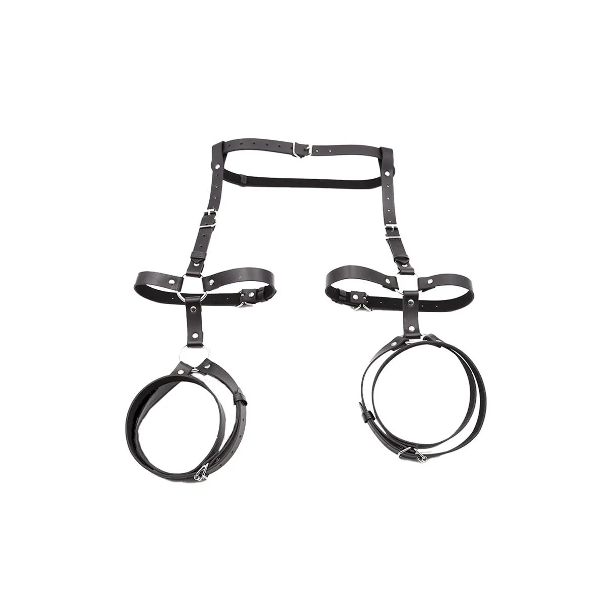 Fabian Bein- und Taillen-Bondage-Gurtzeug, Verstellbar von Intoyou BDSM Line | Fesselliebe.de