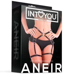 Aneir Bein- und Taillen-Bondage-Gurtzeug, Verstellbar von Intoyou BDSM Line