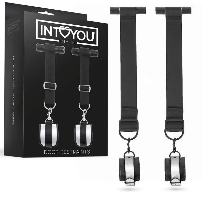Türfessel-Set mit Verstellbaren und Abnehmbaren Manschetten von Intoyou BDSM Line | Fesselliebe.de