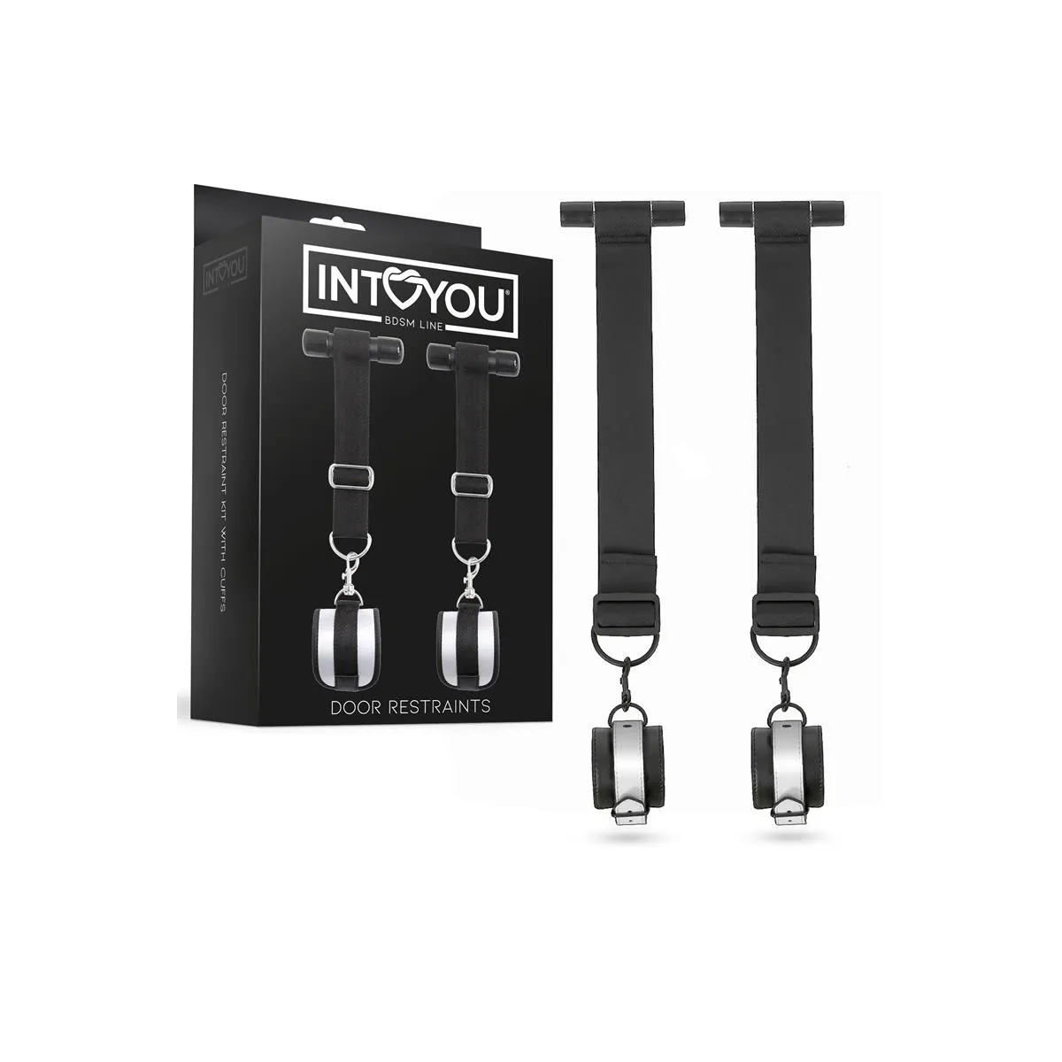 Türfessel-Set mit Verstellbaren und Abnehmbaren Manschetten von Intoyou BDSM Line | Fesselliebe.de