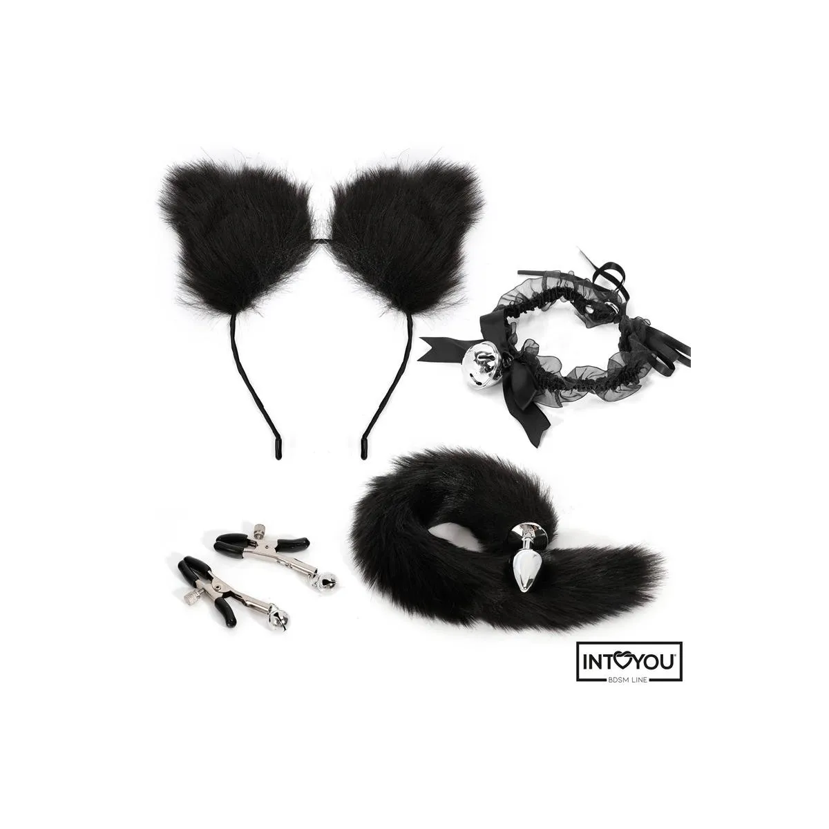 4-Teiliges Cosplay-Set von Intoyou BDSM Line | Fesselliebe.de