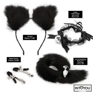 4-Teiliges Cosplay-Set von Intoyou BDSM Line
