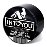 Bondage-Klebeband, Nicht Klebend, Schwarz, 15 Meter von Intoyou BDSM Line | Fesselliebe.de