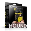Hound Neopren Hundehund Abnehmbarer Maulkorb Schwarz/Gelb Einheitsgrösse von Intoyou BDSM Line