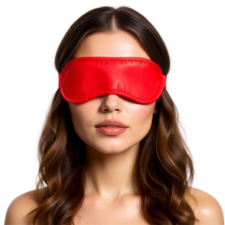 Satin-Augenbinde Rot von Intoyou BDSM Line | Fesselliebe.de