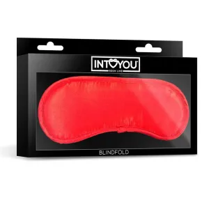 Satin-Augenbinde Rot von Intoyou BDSM Line