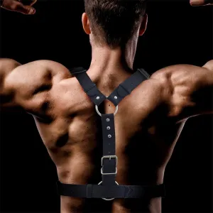 Fabrio Bondage-Harness für Männer aus Veganem Leder von Intoyou BDSM Line