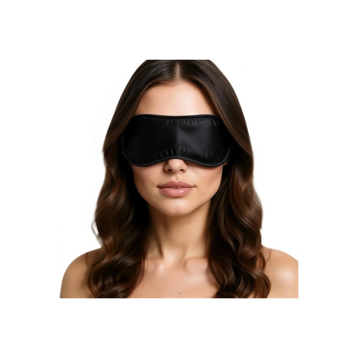 Satin-Augenbinde Schwarz von Intoyou BDSM Line | Fesselliebe.de