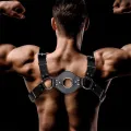 Quovis Bondage-Harness für Männer aus Veganem Leder von Intoyou BDSM Line
