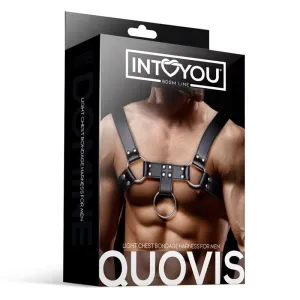 Quovis Bondage-Harness für Männer aus Veganem Leder von Intoyou BDSM Line