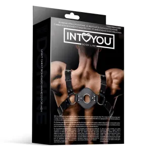 Quovis Bondage-Harness für Männer aus Veganem Leder von Intoyou BDSM Line