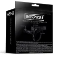 Mistress Elastic Strap-On Silikon-Dildo, 18 cm, Schwarz von Intoyou BDSM Line