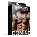 Domine Männlicher Brust-Bondage-Harness aus Veganem Leder von Intoyou BDSM Line