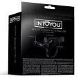Mistress Elastischer Strap-On mit Silikondildo 15 cm Schwarz von Intoyou BDSM Line