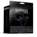 Mistress Elastischer Strap-On mit Silikondildo 20 cm Schwarz von Intoyou BDSM Line