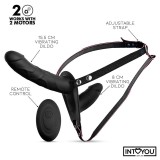 Jordan Strap-On mit Doppeltem Vibrationsdildo und Fernbedienung von Intoyou BDSM Line | Fesselliebe.de