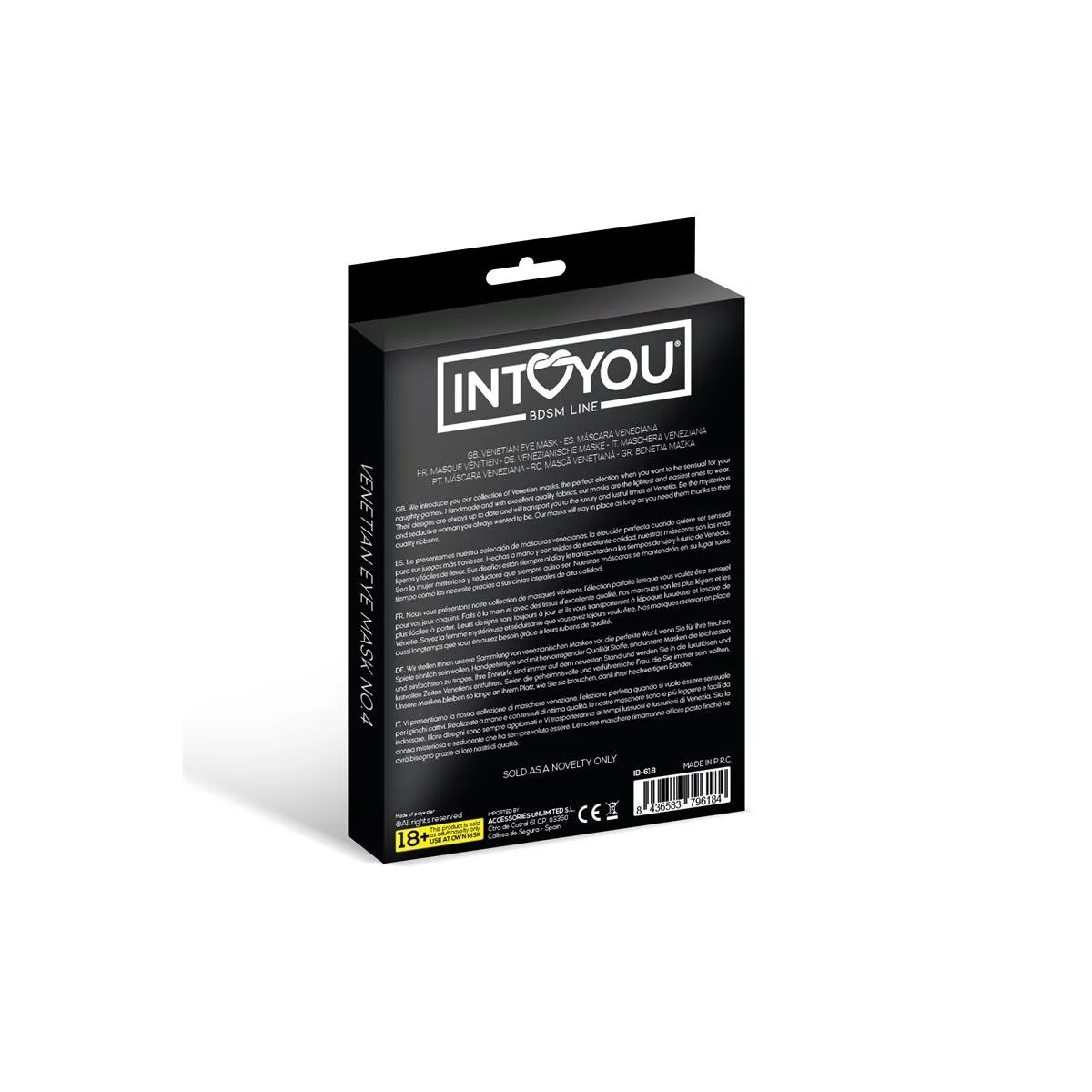 Fellicia Venezianische Augenmaske Nr. 4 von Intoyou BDSM Line | Fesselliebe.de
