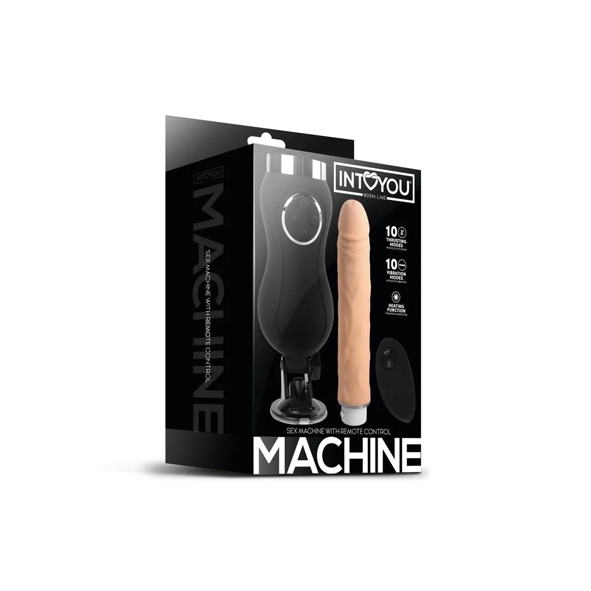 Sexmaschine Vibration, Stossbewegung und Wärme Fernbedienung Usb von Intoyou BDSM Line | Fesselliebe.de