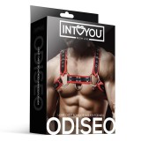 Odiseo Brust-Bondage-Geschirr für Männer, Veganes Leder von Intoyou BDSM Line | Fesselliebe.de