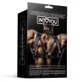 Darius Brust-Bondage-Harness für Männer aus Veganem Leder von Intoyou BDSM Line