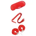 Bondage-Set für Anfänger 3-Teilig Rot von Intoyou BDSM Line