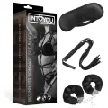 Bondage-Set für Anfänger 3-Teilig Schwarz von Intoyou BDSM Line