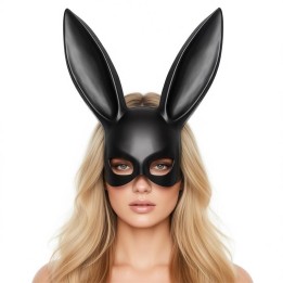 Allicia Bunny-Maske Schwarz von Intoyou BDSM Line | Fesselliebe.de
