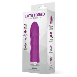 Jibbys Easy Quick Vibrating Bullet Silikon (LILA) von Latetobed